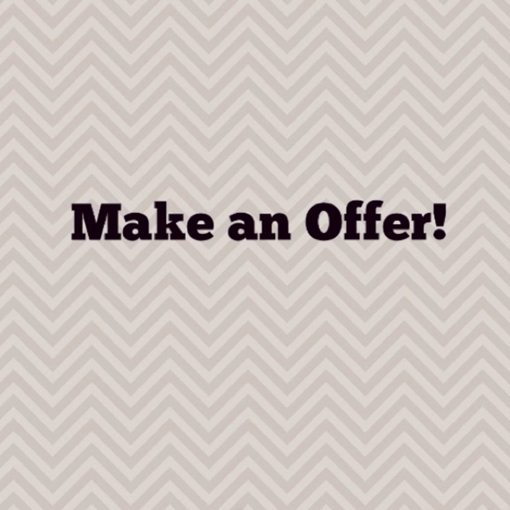 Reasonable offers accepted!